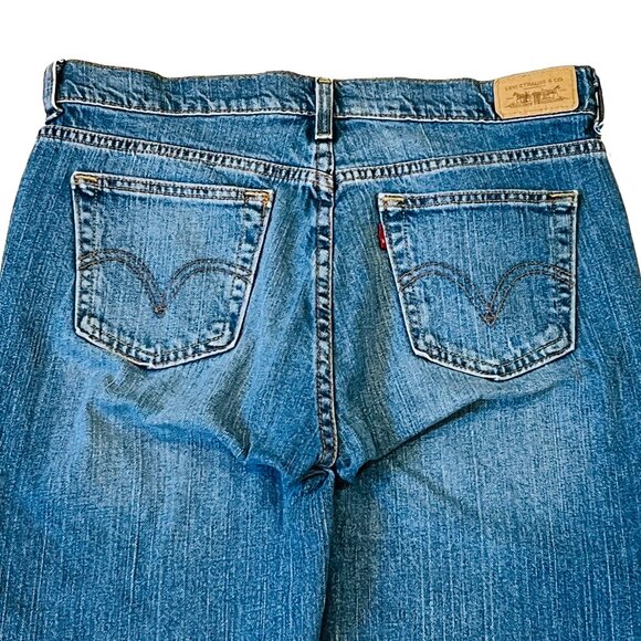 Vintage Levi's 505 Straight Leg Jeans Size 10 Short - Picture 5 of 8